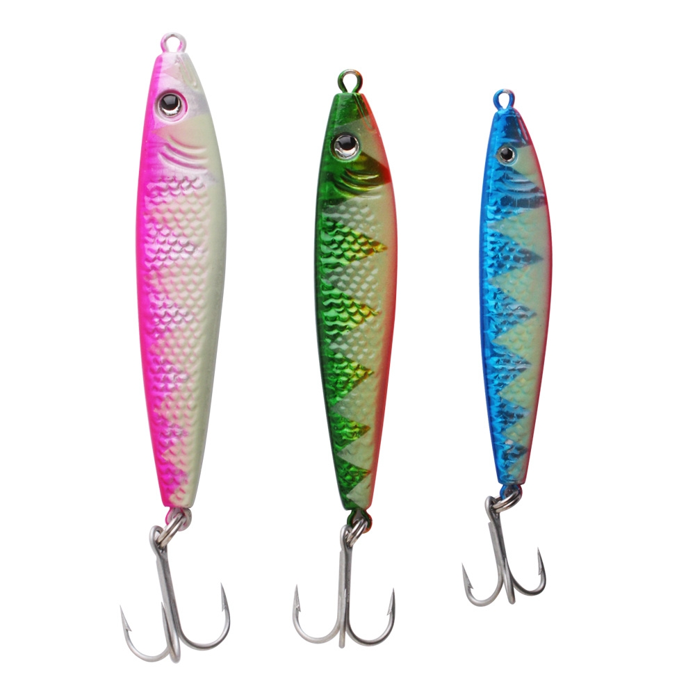 Pro Hunter 3 Piece Snapper Vertical Jig Set 60-90-120g