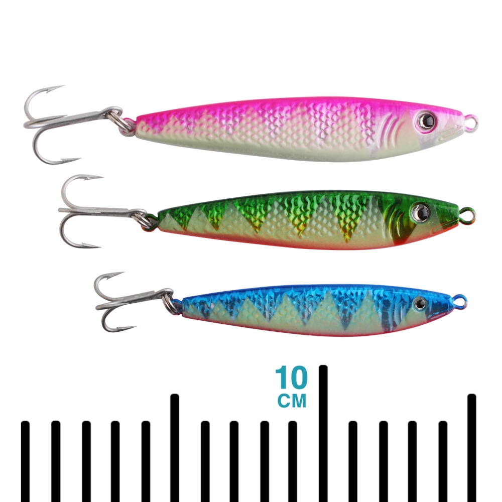 Pro Hunter 3 Piece Snapper Vertical Jig Set 60-90-120g