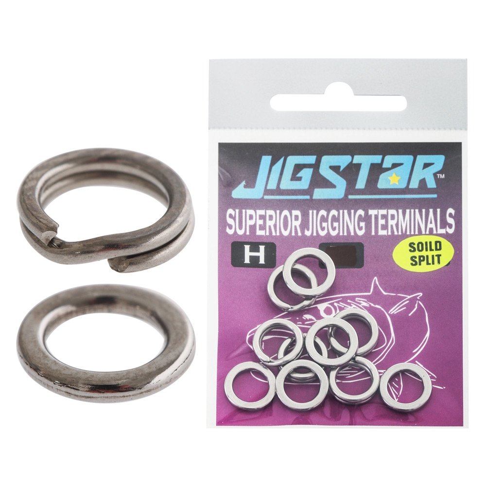 Jig Star Split and Solid Ring Combo