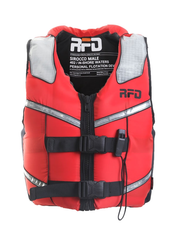 RFD Sirocco Type 402 PFD Life Jacket Adult Male L