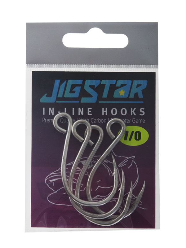 Jig Star In-Line Popper and Stickbait Hooks 7/0