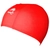 Aqualine Junior Lycra Swim Cap Red
