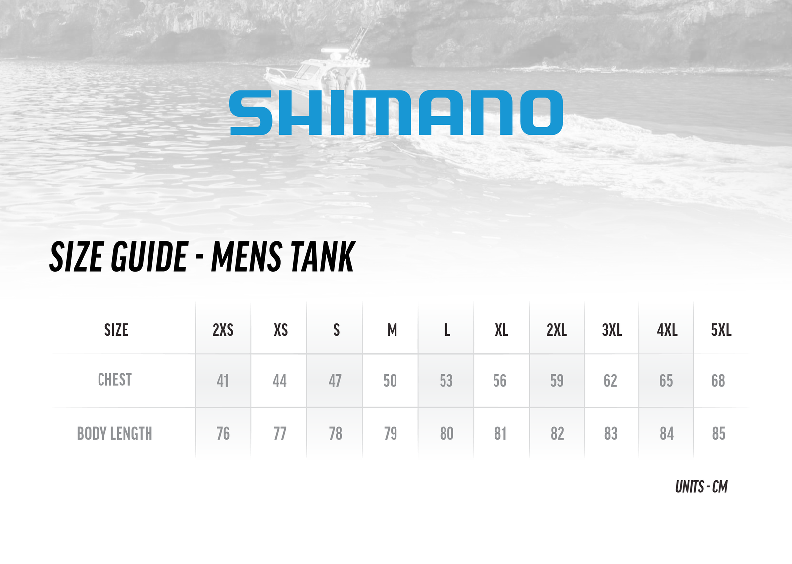 Shimano Coastal Mens Tank Top