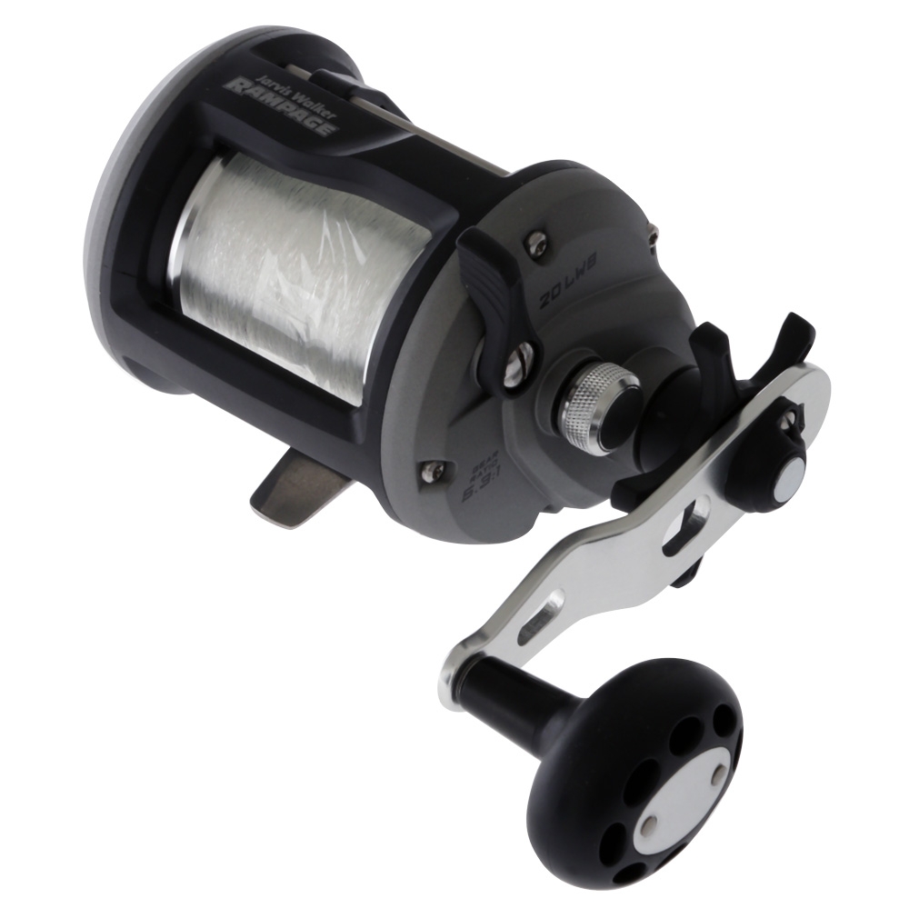 Jarvis Walker Rampage 20 Overhead Boat Combo with Line 6ft 10-15kg 1pc