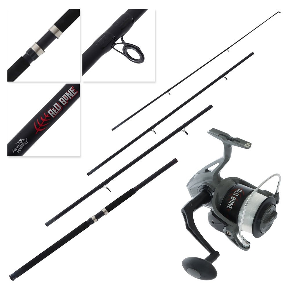 Jarvis Walker Red Bone RB4 7000 Surf Spin Combo 15ft 6-12kg 4pc