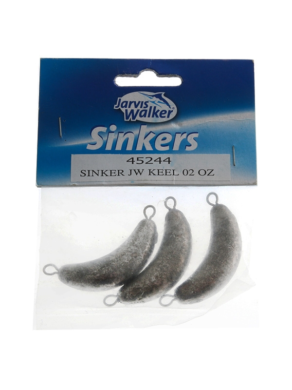 Jarvis Walker Keel Sinker 2oz Qty 3