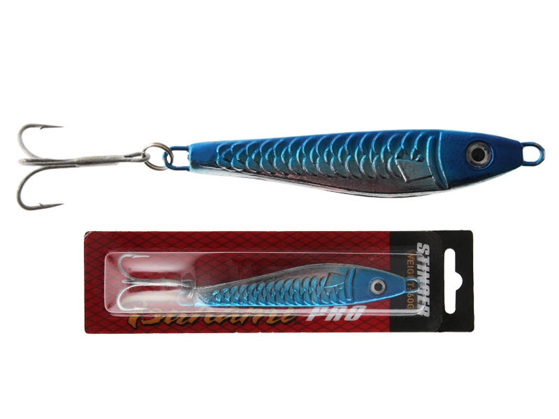 Tsunami Stinger Saltwater Metal Lure Blue/Silver 60g