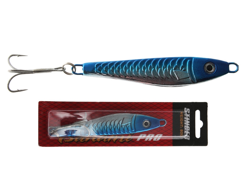 Tsunami Stinger Saltwater Metal Lure Blue/Silver 80g
