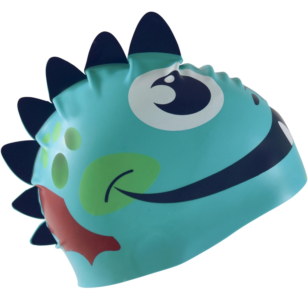 Nabaiji Kids Swim Cap Dragon Blue