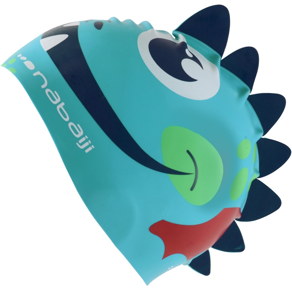Nabaiji Kids Swim Cap Dragon Blue