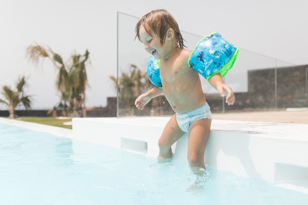 Nabaiji Disposable Baby Swim Pants White 6-12kg