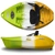 FeelFree Move Solo Sit On Top Kayak Melon