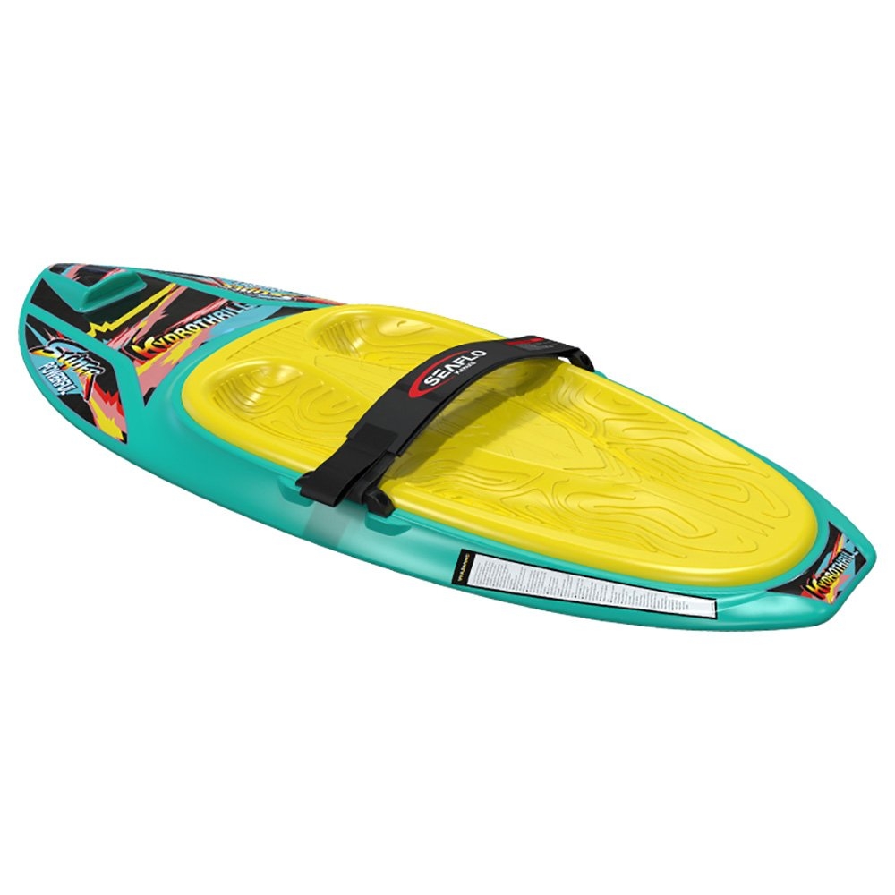 SEAFLO HydroThrill Kneeboard 130.5cm Turquoise Green