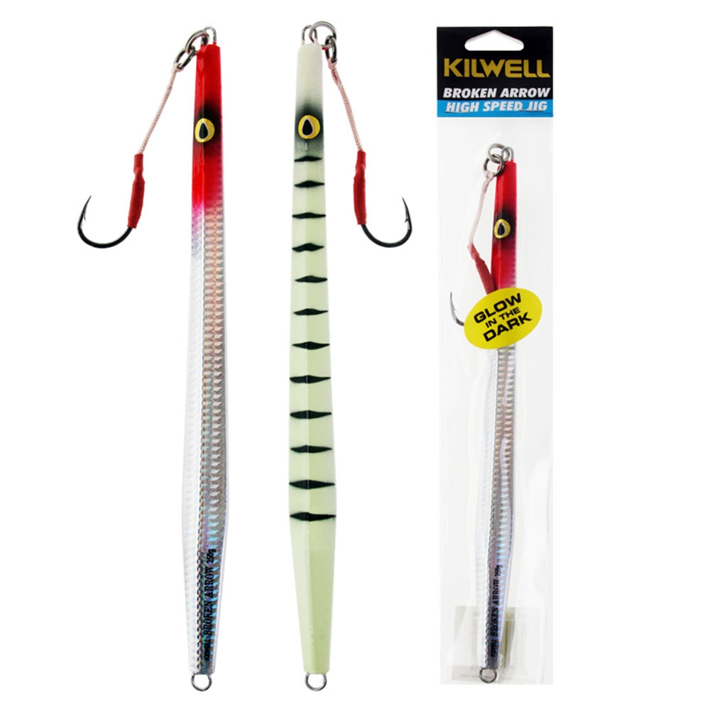 Kilwell Broken Arrow Jig 250g Red Head
