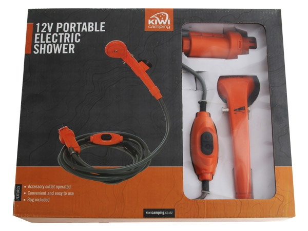Kiwi Camping 12V Electric Shower
