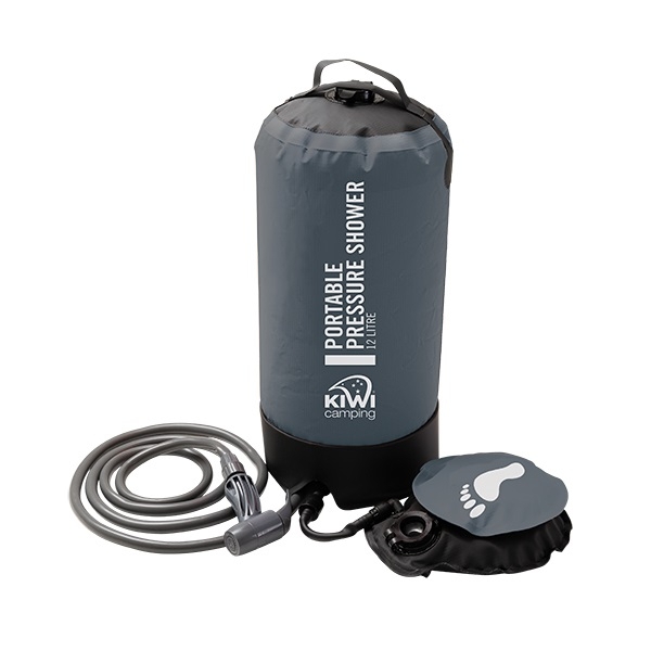 Kiwi Camping Portable Pressure Shower 12L
