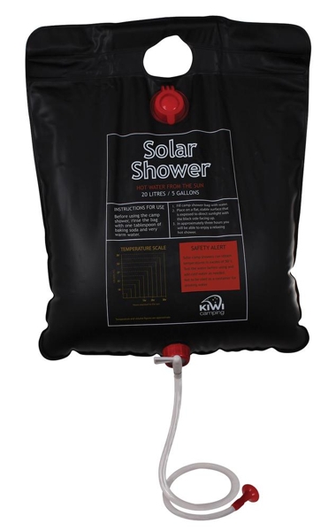 Kiwi Camping Solar Shower 20L