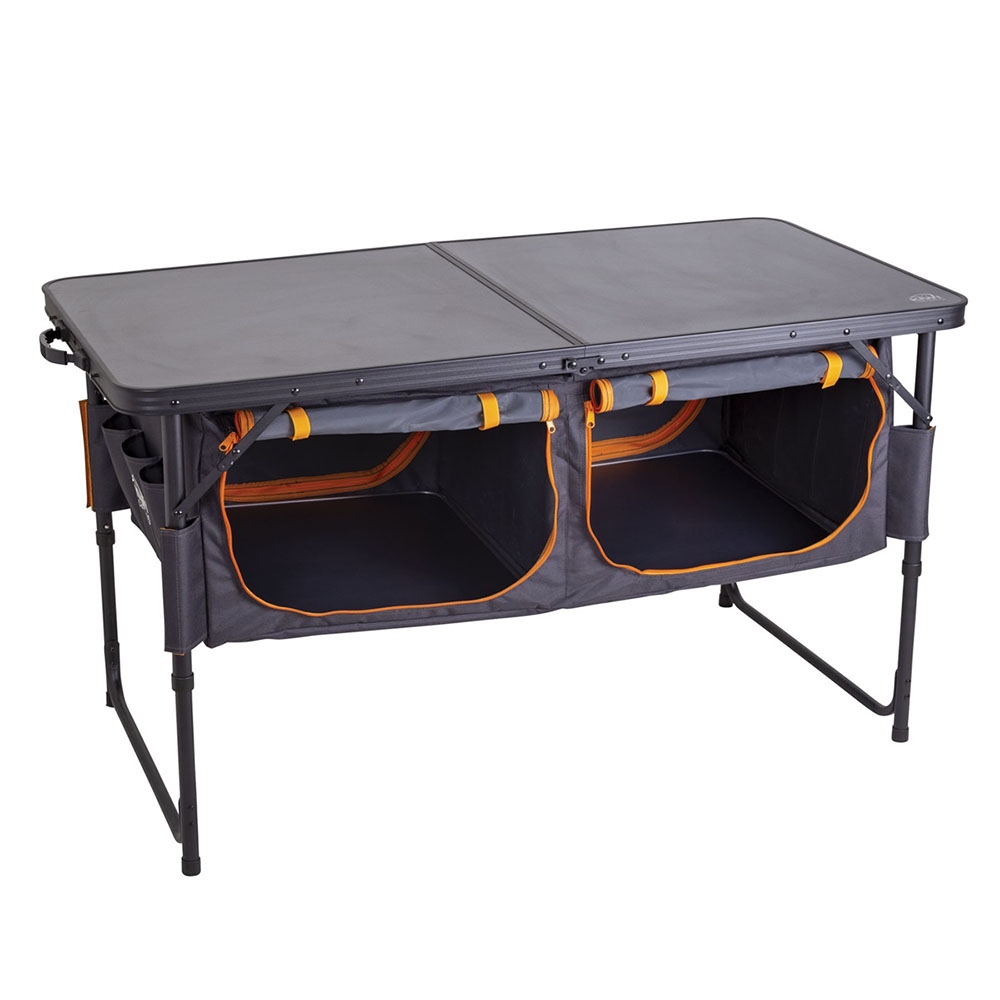Kiwi Camping Bi-Fold Table with Pantry - Damaged pantry shelf