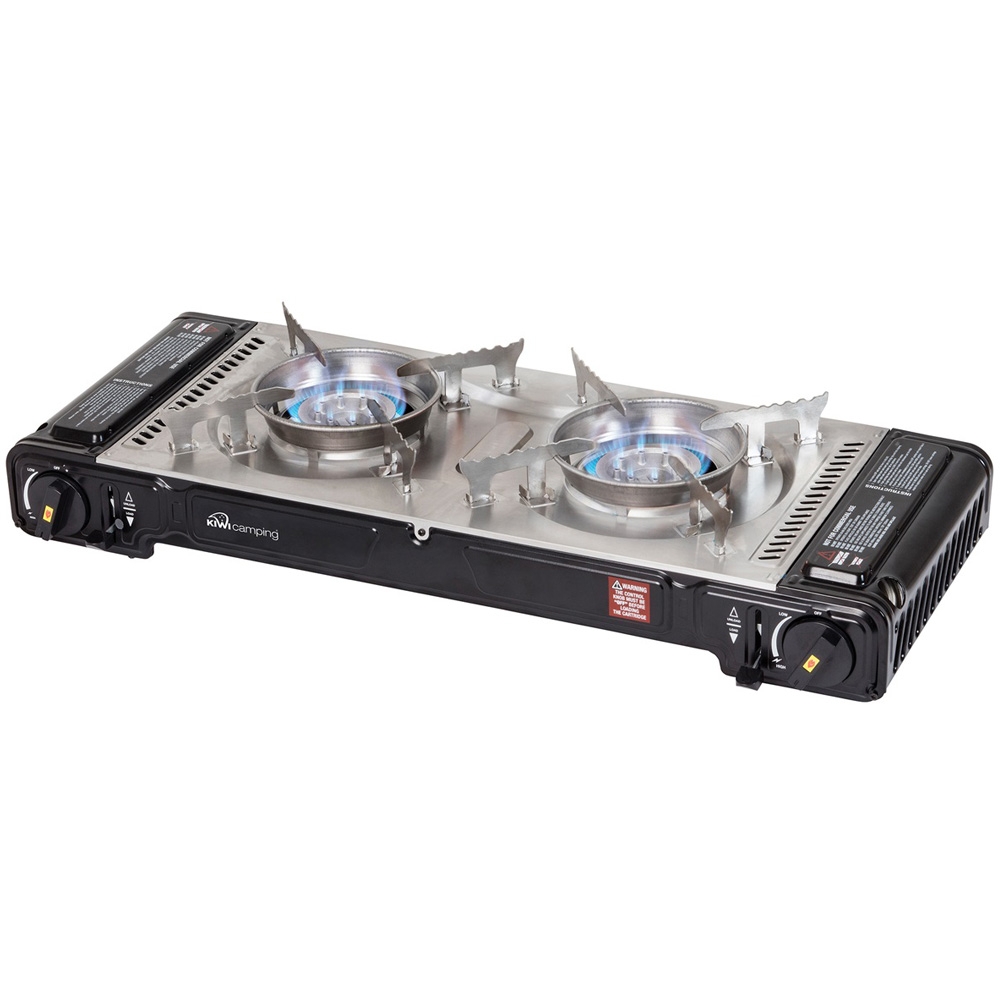 Kiwi Camping Butane Stove Double Burner