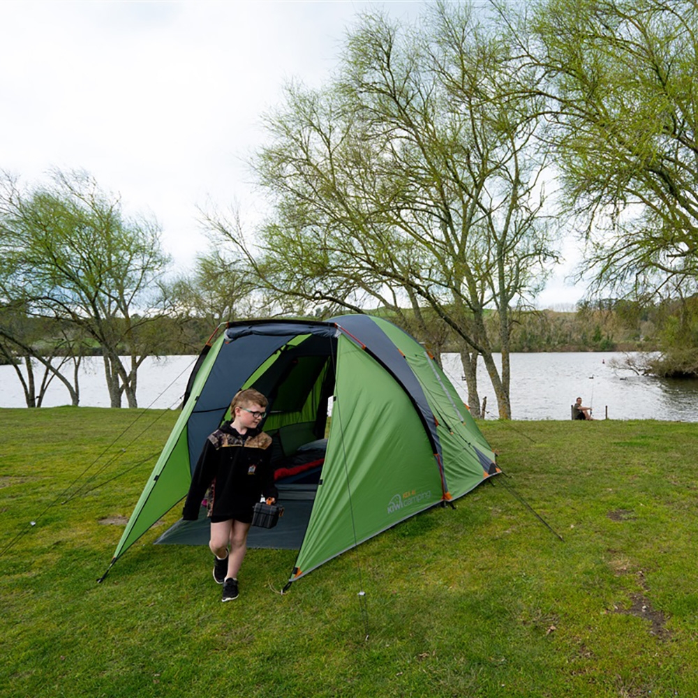 Kiwi Camping Kea 4E Recreational 4 Person Tent - Used once