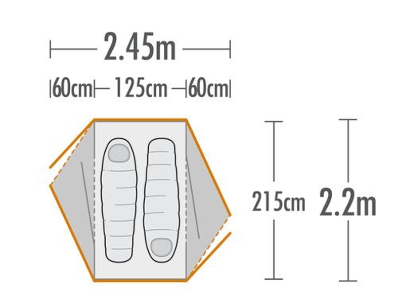 Kiwi Camping Weka Hiker 2P Tent