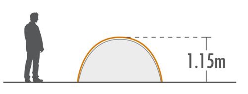 Kiwi Camping Weka Hiker 3P Tent - Returned Unit