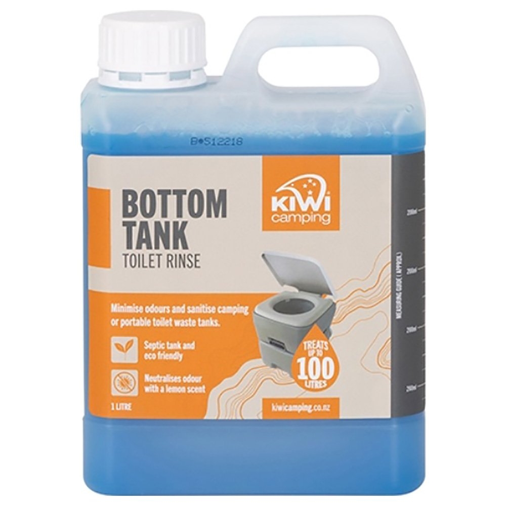 Kiwi Camping Portable Toilet Bottom Tank Rinse 1L
