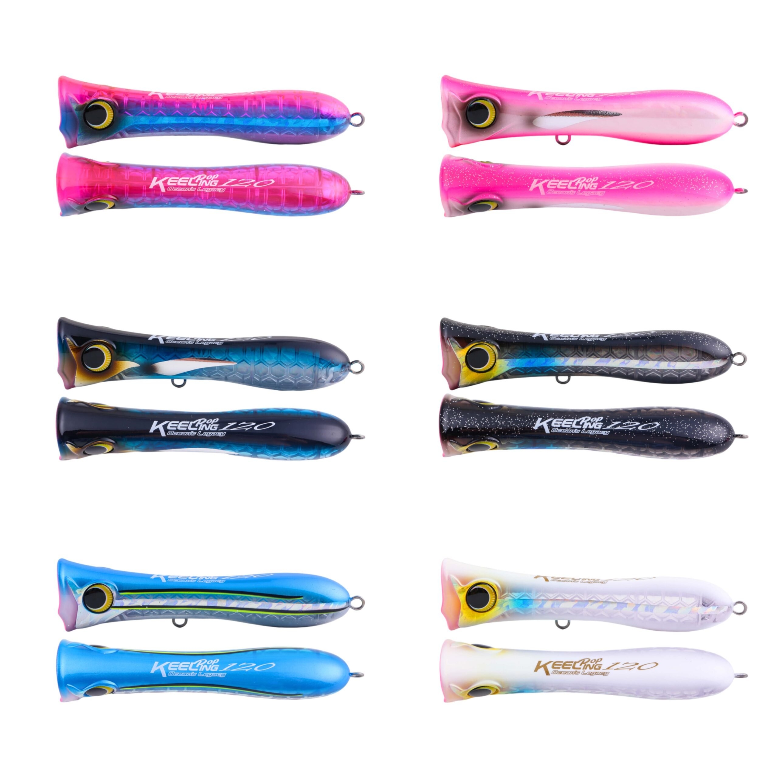 Ocean's Legacy Keeling Pop Popper Lure 120mm