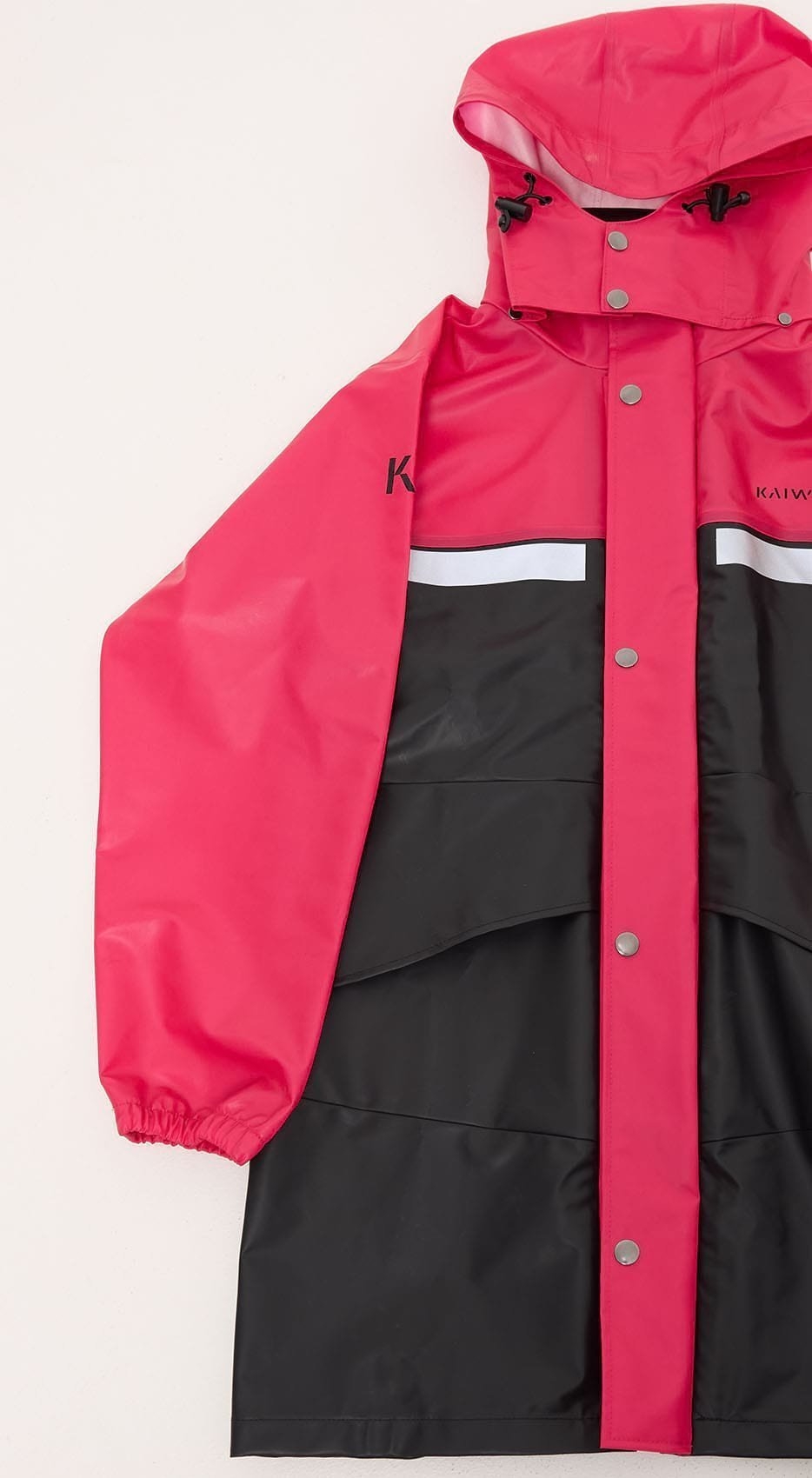 Kaiwaka Kids Parka Raspberry/Grey