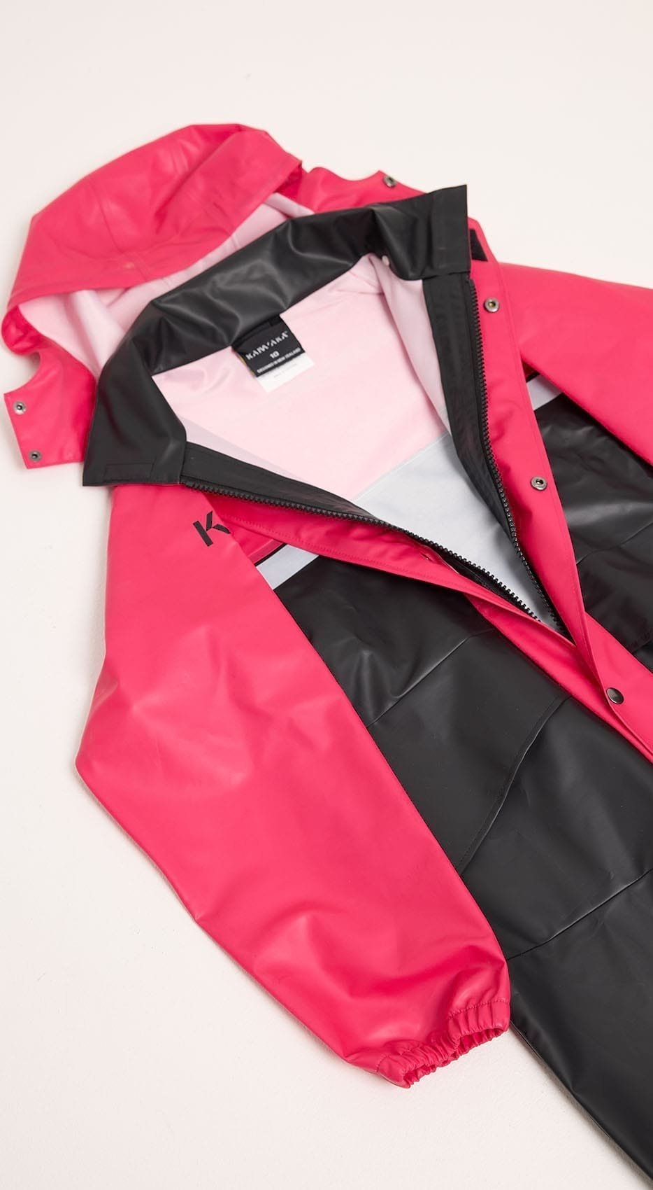 Kaiwaka Kids Parka Raspberry/Grey