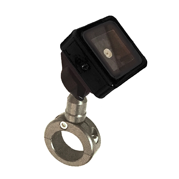 Weems & Plath KIS Navigation Lights Rail Bracket Silver