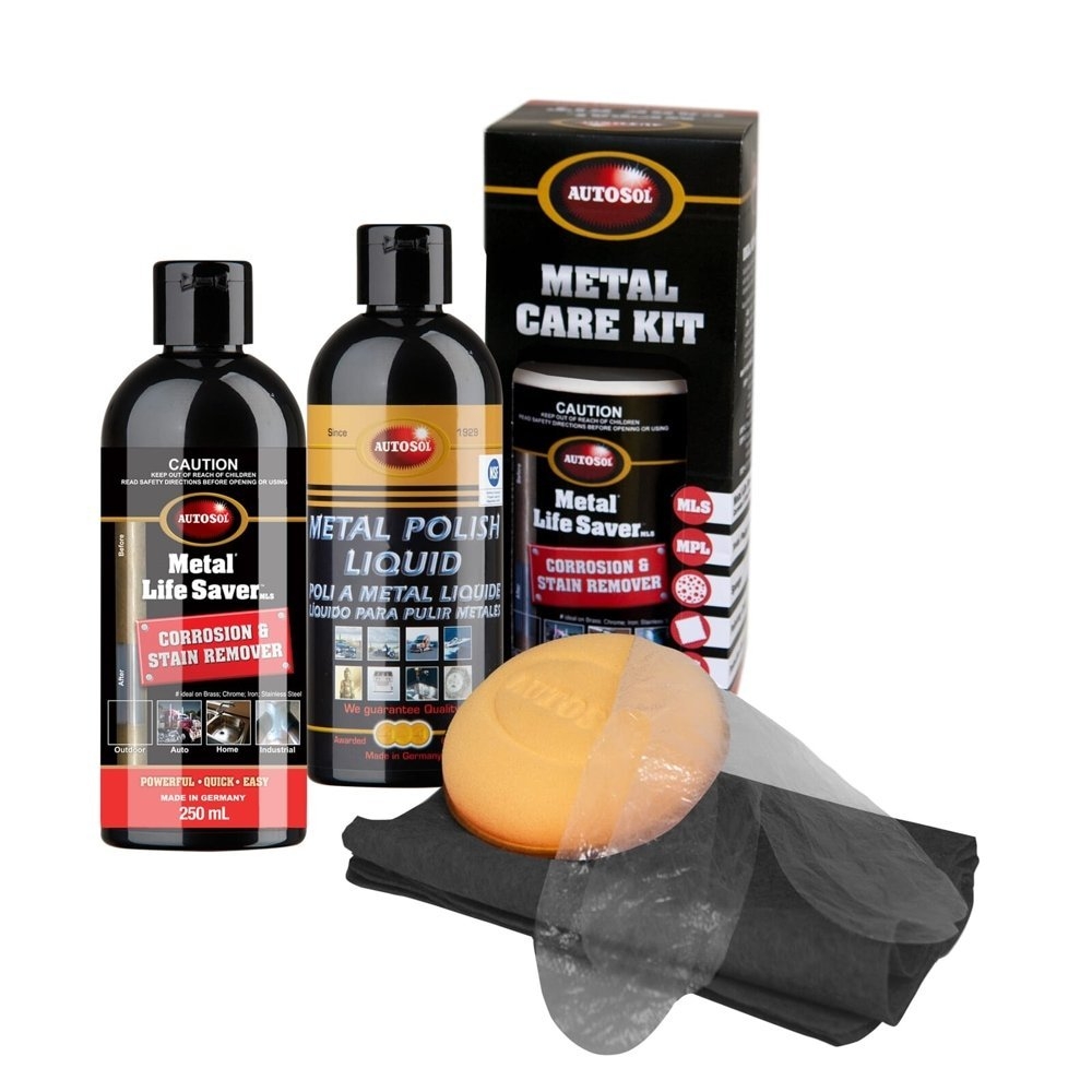 AUTOSOL Metal Care Kit 5-Piece