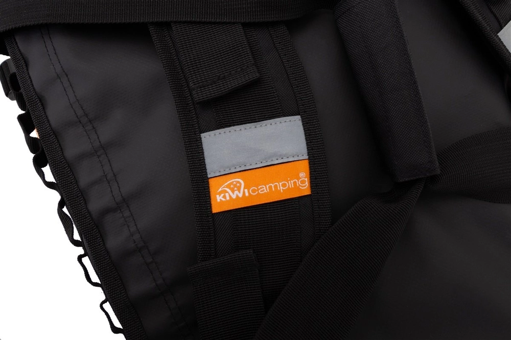 Kiwi Camping Duffel Gear Bag Orange/Black 40L Kiwi Camping Duffel Gear Bag Orange/Black 40L