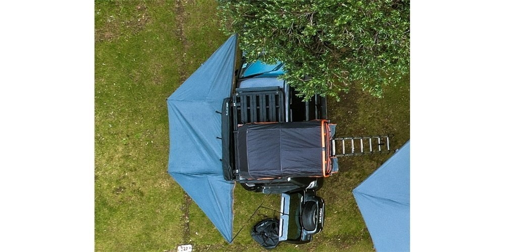 Kiwi Camping Tuatara 180-Degree Self-Supporting Awning 1.8m