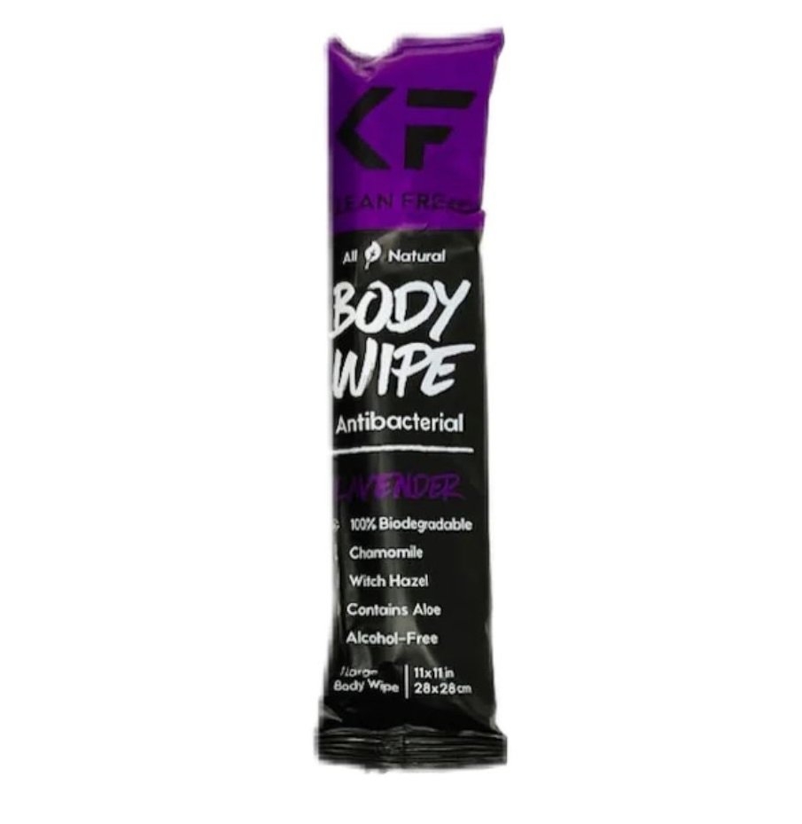 Klean Freak Body Wipe Lavender