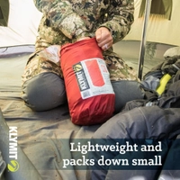 Klymit Insulated Static V Luxe Inflatable Camping Sleeping Mat Red Thumbnail Klymit Insulated Static V Luxe Inflatable Camping Sleeping Mat Red