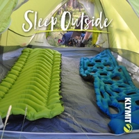 Klymit Static V2 Inflatable Camping Sleeping Mat Light Green Thumbnail Klymit Static V2 Inflatable Camping Sleeping Mat Light Green