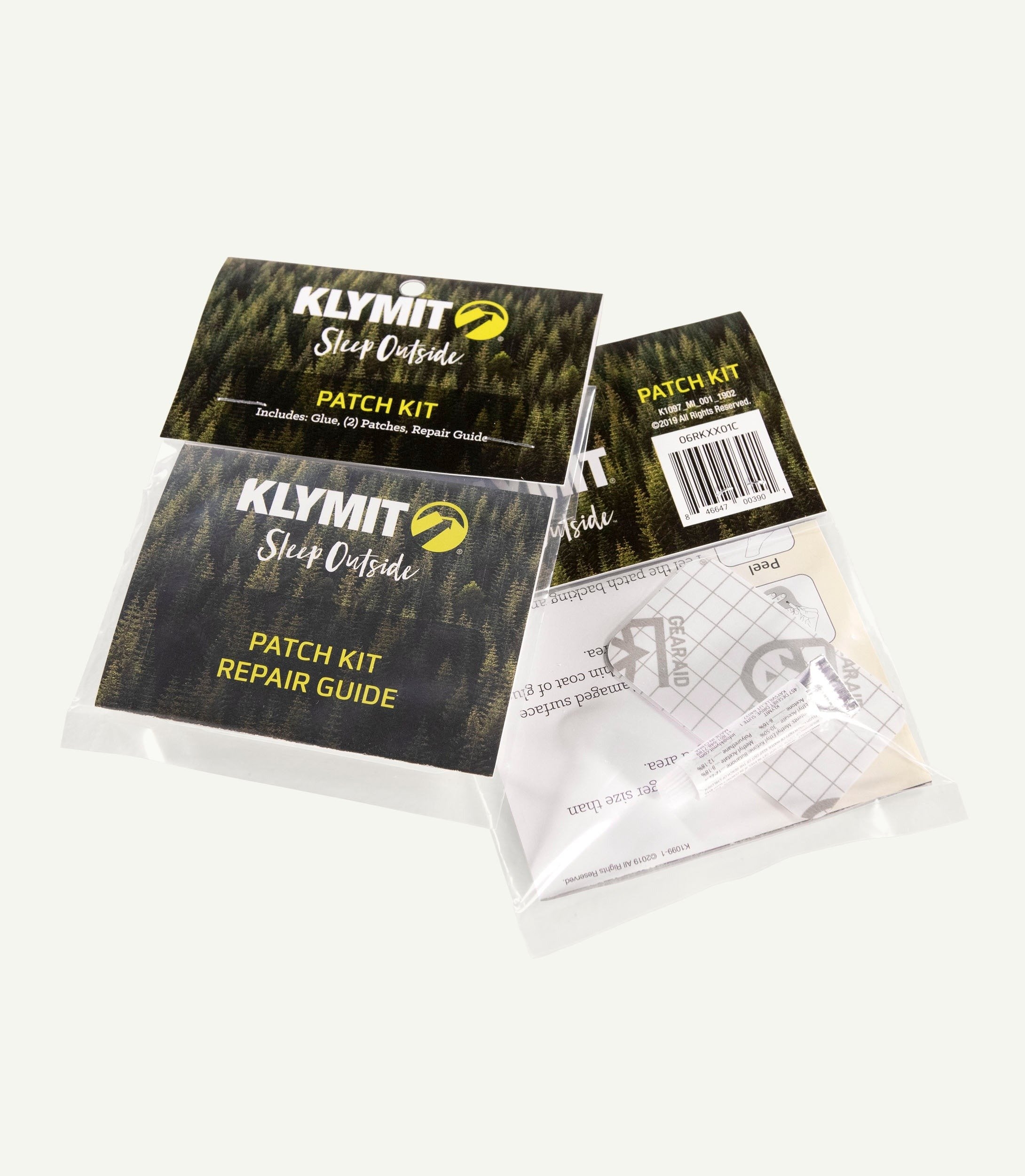 Klymit Fabric and Vinyl Repair Patch Kit