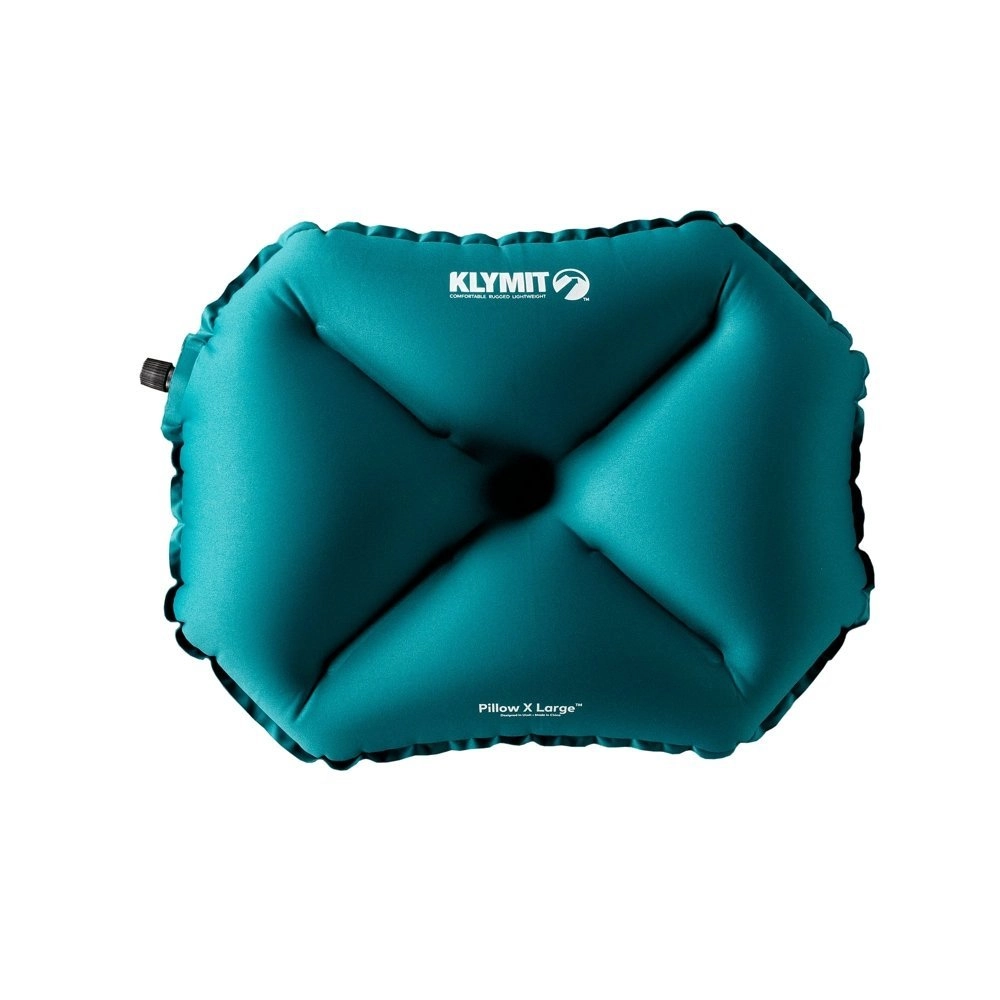 Klymit Pillow X Camping Pillow Teal Large Klymit Pillow X Camping Pillow Teal Large