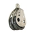 Cleveco Keeler Block with 60x19mm Double Delrin Sheave and Ferrule Top