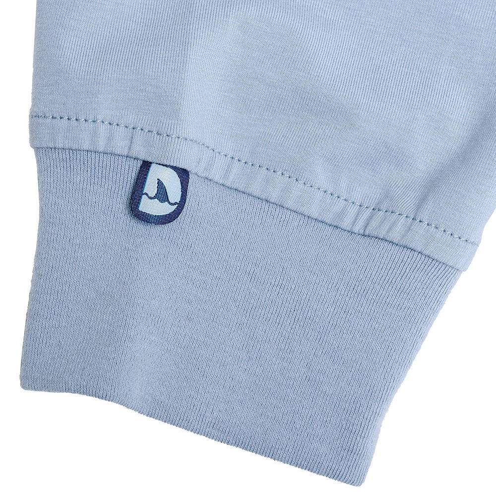 Desolve Kraken UPF50 Mens Long Sleeve Shirt Light Blue Small