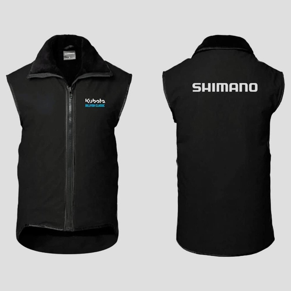 Shimano Kubota Billfish Classic Fishing Vest Black