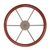 VETUS Steering Wheel with Mahogany Rim 21in