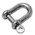 Sea Harvester Galvanised D Shackle 8mm