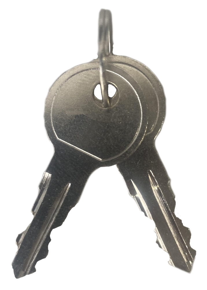 Prorack NR055 Replacement Bar Keys Qty 2