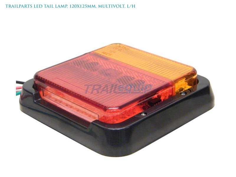Trailparts LED Tail Lamp 120x125mm Multivolt L/H