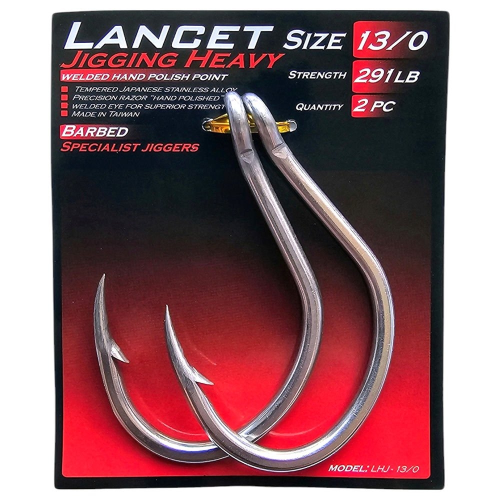 Ocean's Legacy Lancet Heavy Jigging Hooks
