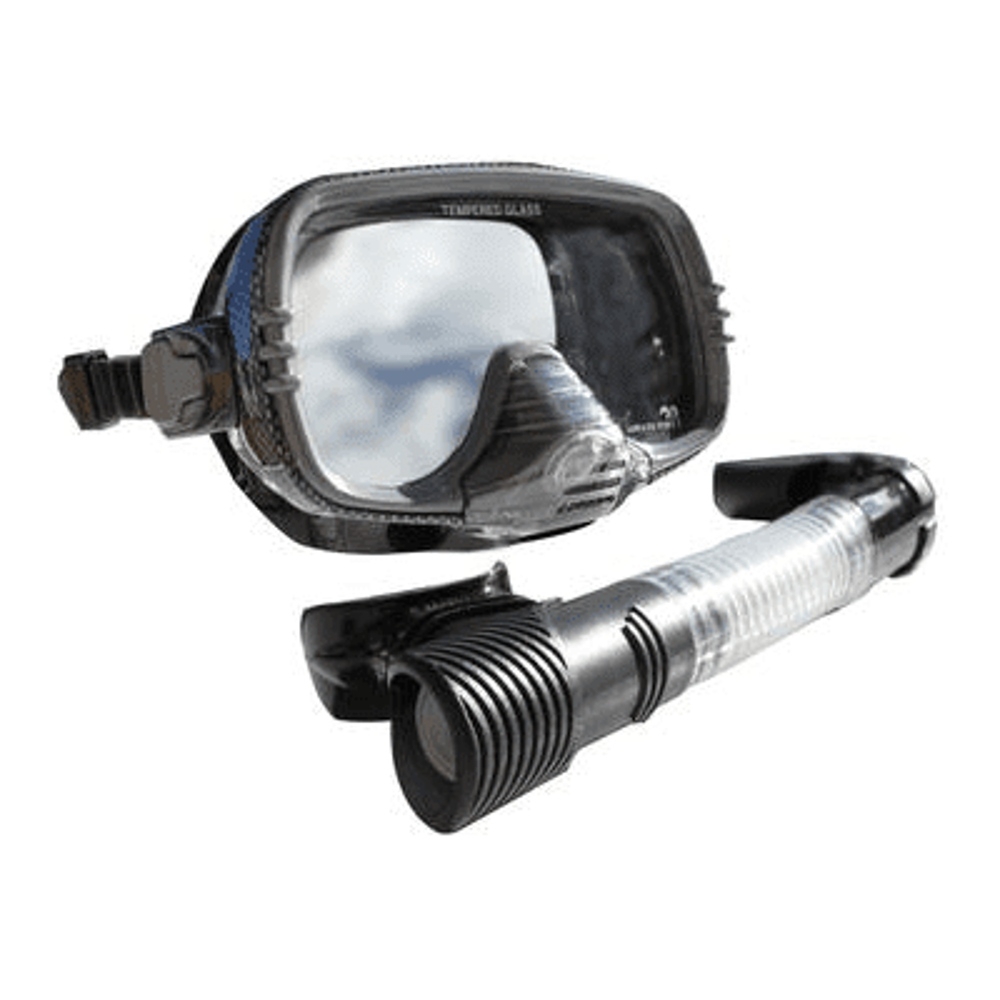 Land & Sea Sports Stealth Mask and Snorkel Set
