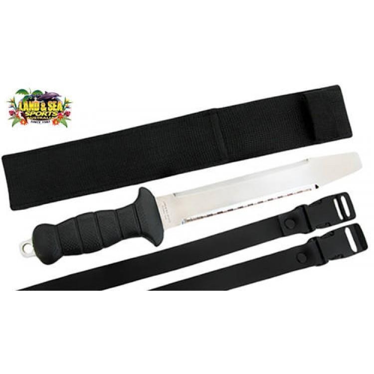 Land & Sea Sports Paua Dive Tool and Sheath 20cm