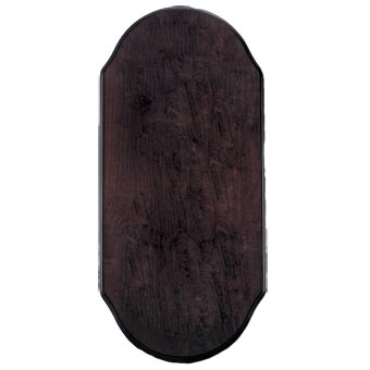 Weems & Plath Large Mahogany Plaque